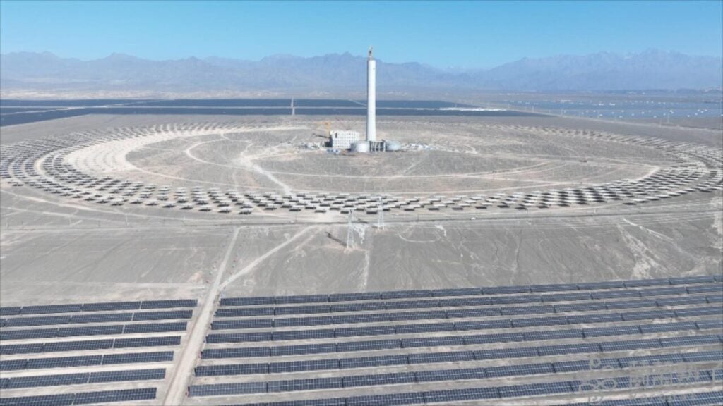 solar thermal energy storage salt project china