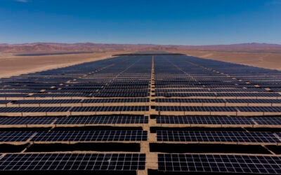 Grenergy's Oasis de Atacama project, currently being built in phases, will co-locate 2GW of solar PV generation with as much as 11GWh of battery storage when completed. Image: Grenergy