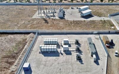Trina Storage's first completed project in Italy, a 9.3MWh BESS for parent company Trinasolar's International System Business Unit (ISBU) developer arm. Image: Trina Storage/ Trinasolar ISBU.